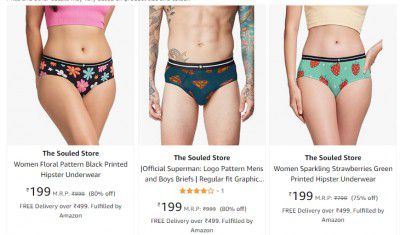 The Souled Store Clothing at Minimum 70% OFF