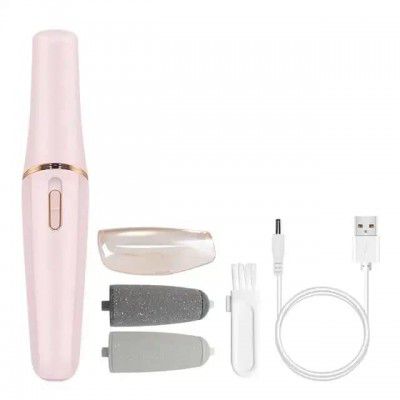 The Treasure Box : Callus Remover & Foot Scrubber for Silky Smooth Feet I Pedicure Tool I Removes Dead Skin I Dual Roller I Rechargeable I Easy to Use & Carry I For Men & Women I