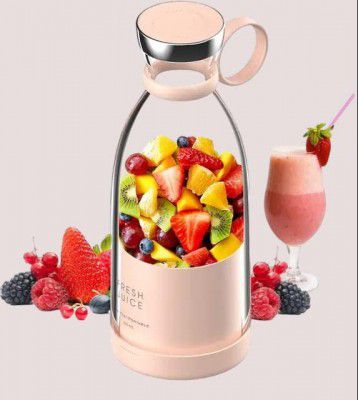 The Treasure Box - Mini Portable Blender Mixer I 420 ML Jar I Best for Protein Shakes, Smoothies & Mocktails I Handy for Traveller and Gym Goers I1200 MAH battery I USB Rechargeable I