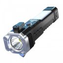 The Treasure Box - Multi Utility 3W LED Torch with Power Bank, Hammer Window Glass & Seat Belt Cutter with Magnets. Ideal for Trekkers & Travellers....