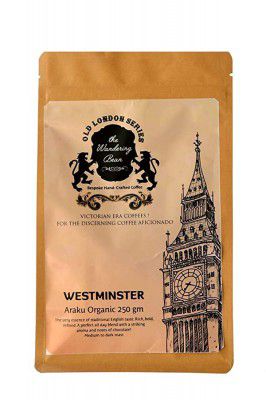 The Wandering Bean Presents Old London Series - Westminster (Araku Organic ) 250Gms Roasted Grounded Coffee (French Press)