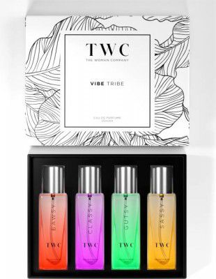 THE WOMAN COMPANY Vibe Tribe Fragrance Gift Set (Pack Of 4) Perfume - 80 ml  (For Women)