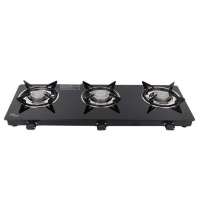 Thermador Super Sleek Gas Stove 3 Burners|Permium Gas Saver Tornado Burner 3 Burner Gas Stove | 1 Yr Manufacturer Warranty