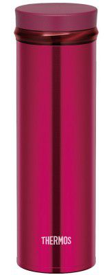 Thermos One Push Flask Bottle 500ml Burgundy