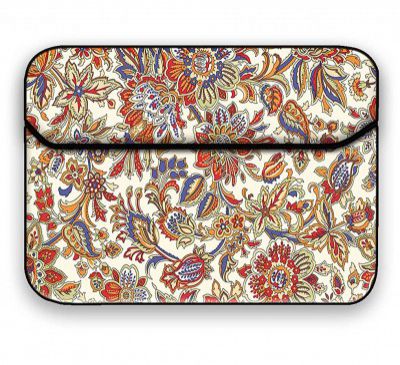 Theskinmantra Gladiolus 17403SLVL (Multicolour), 15-15.6 inch (39 cm) Laptop Sleeve