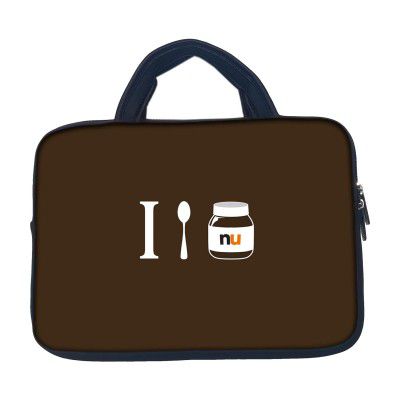 Theskinmantra I Love Nutella Sleeve for 14 (35 cm) inch laptops