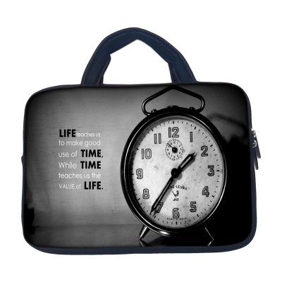 Theskinmantra Life Teaches Us Sleeve for 14 inch laptops