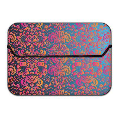 TheSkinMantra Pink Orange Floral Laptop Sleeve, (17094SLVL)