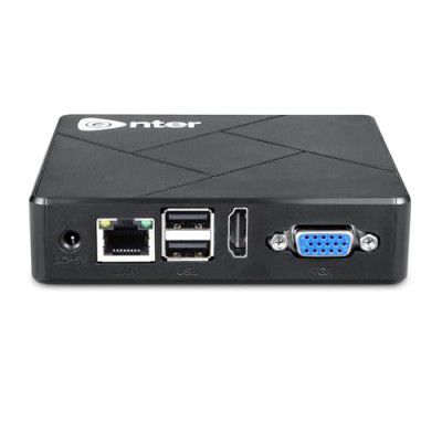 Thin Client E-FL300 Liberate The Power of Your PCs with Multi-User Computing Windows 7/8.1/10/11,Linux OS Windows MultiPoint Server 2008 R2/2012 R2/2016 R2,10/100/1000mbps Ethernet (Black)