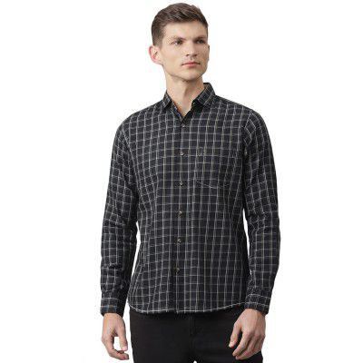 Thomas Scott Checkered Casual Cotton Shirt