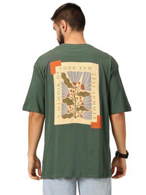 Thomas Scott Men Oversized Fit Graphic Printed Tshirt