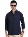 Thomas Scott Men Polyester | Textured | Full Sleeve | Slim Fit | Poly Blend | Spread Collar | Casual Shirt...