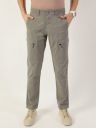 Thomas Scott Men Regular Fit Mid-Rise Cargos...