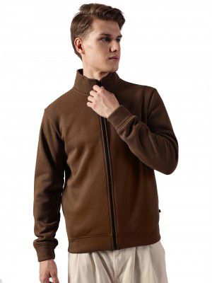 Thomas Scott Mens Regular Fit Mock Collar Bomber Jacket