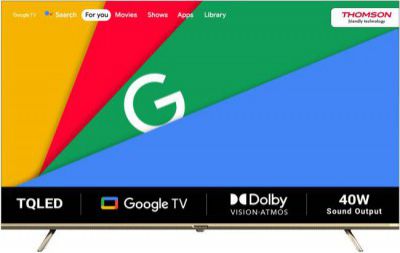Thomson 65'' Ultra HD (4K) LED Smart Google TV with with Dolby Vision & Dolby Atmos (65OPMAX9033)