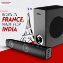Thomson AlphaBeat80 Soundbar, 80W Soundbar (Black, 2.1 Channel)...