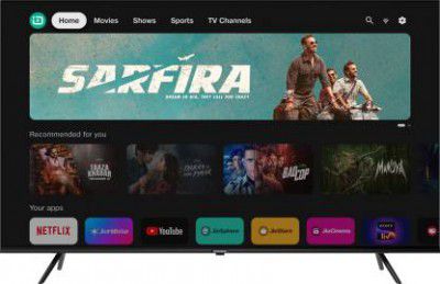 Thomson Jio TV (43") QLED Ultra HD (4K) Smart Jio TV OS TV 40W Sound Output | Bezel - Less Screen  (43TJQ0012)
