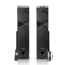 Thomson TSP10 100Watts Bluetooth Tower Speakers with AUX/USB/FM & Mic for Karaoke (Black)...