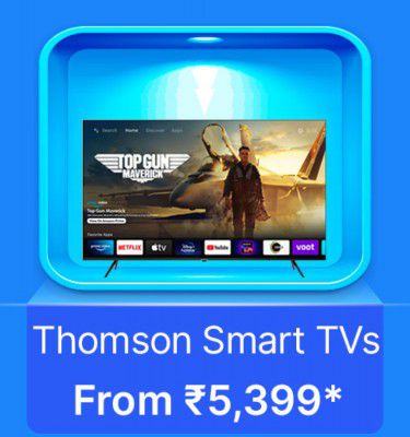 Thomson TVs starts @ Rs. 5399 on Flipkart's Big Billion Days Sale