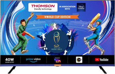 Thomson World Cup 43" Full HD LED Smart Linux TV (43Alpha005BL)