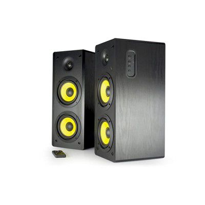 Thonet & Vander HOCH BT Premium Bluetooth Speakers | German Design | 380 Watts Extra Deep Bass (Black)