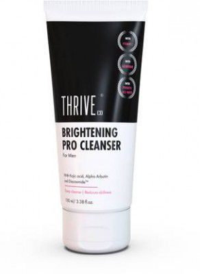 ThriveCo BRIGHTENING PRO CLEANSER For Men with Kojic Acid &, Glutathione | All Skin Types Face Wash  (100 ml)