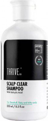 ThriveCo Scalp Clear Shampoo With Salicylic Acid | For Dandruff & Itchy Scalp (250 ml)
