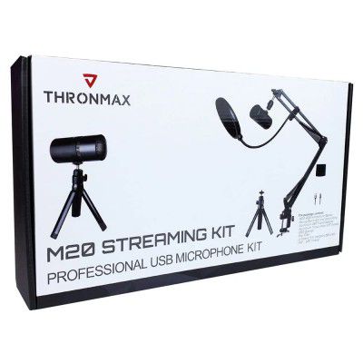 Thronmax M20 Streaming Kit | USB Condenser Mic Kit | Gaming, YouTube, Recording, Streaming