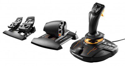 Thrustmaster 2960782 T16000M FCS Flight Joystick for PC (Black)