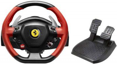 THRUSTMASTER Ferrari 458 Spider Racing Wheel for Xbox One Motion Controller  (Black, For Xbox)