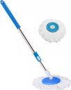 THUNDER FIT START FRESH Classic Blue Rod Mop Stick-Best Rod Set With 1 Refill- Easy to fit for All Mop String Mop  (Blue)...