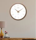 Tic Toc Copper & White Plastic Mordern Wall Clock...