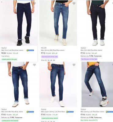 Tick-Tock Deals : Branded Jeans Starts at ₹699