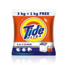 Tide Ultra 3 in 1 Clean Detergent Washing Powder - 3 kg + 1 kg Free = 4 kg...