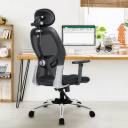 tiger enterprises High Back Mesh Ergonomic Office Chair for Work from Home Nylon Office Executive Chair  (Black, DIY(Do-It-Yourself))...