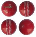 TIMA Sports Fun Poly Hard Synthetic Red Cricket Ball ...