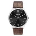 TIMEX 3 Hands Men Analog Black Dial Coloured Quartz Watch, Round Dial with 30 mm Case Width - TWTG105SMU06...