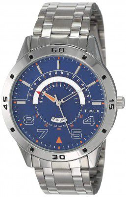 Timex Analog Blue Dial Mens Watch-TW000U907