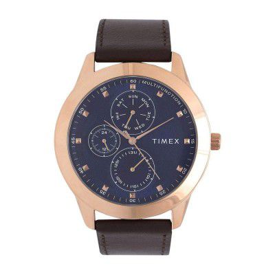 Timex Analog Blue Dial Mens Watch-TWEG18504