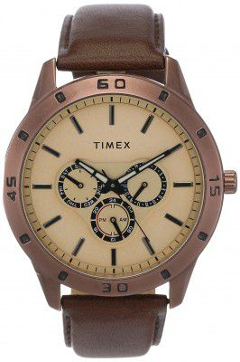 TIMEX Analog Brown Dial Mens Watch -TW000U915