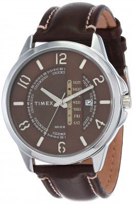 Timex Analog Brown Dial Mens Watch-TWEG16503