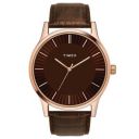 TIMEX Analog Brown Dial Unisex-Adult Watch-TW0TG8300...