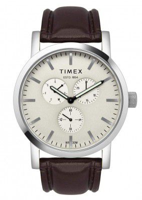 Timex Analog Grey Dial Mens Watch-TWEG16606