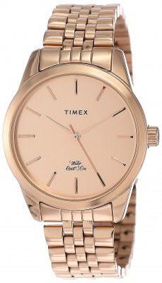 TIMEX Analog Rose Gold Dial Womens Watch-TWEL13102