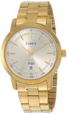 Timex Analog Silver Dial Mens Watch-TW000G915