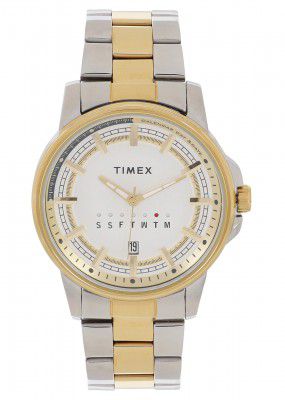 Timex Analog Silver Dial Mens Watch-TWEG17204