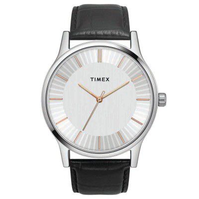 TIMEX Analog Silver Dial Unisex-Adult Watch-TW0TG8301