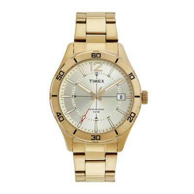TIMEX Analog Watch for Men Available in Black - Water Resistant Wrist Watches