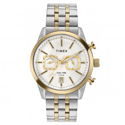 TIMEX Analog Watch for Men with Round Dial & Water Resistant Man's Wrist Watches