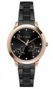 TIMEX Analog Watch for Women with Black Round Dial & Black Stainless Steel Bracelet Band Water Resistant Women's Wrist Watches - TW000T630...